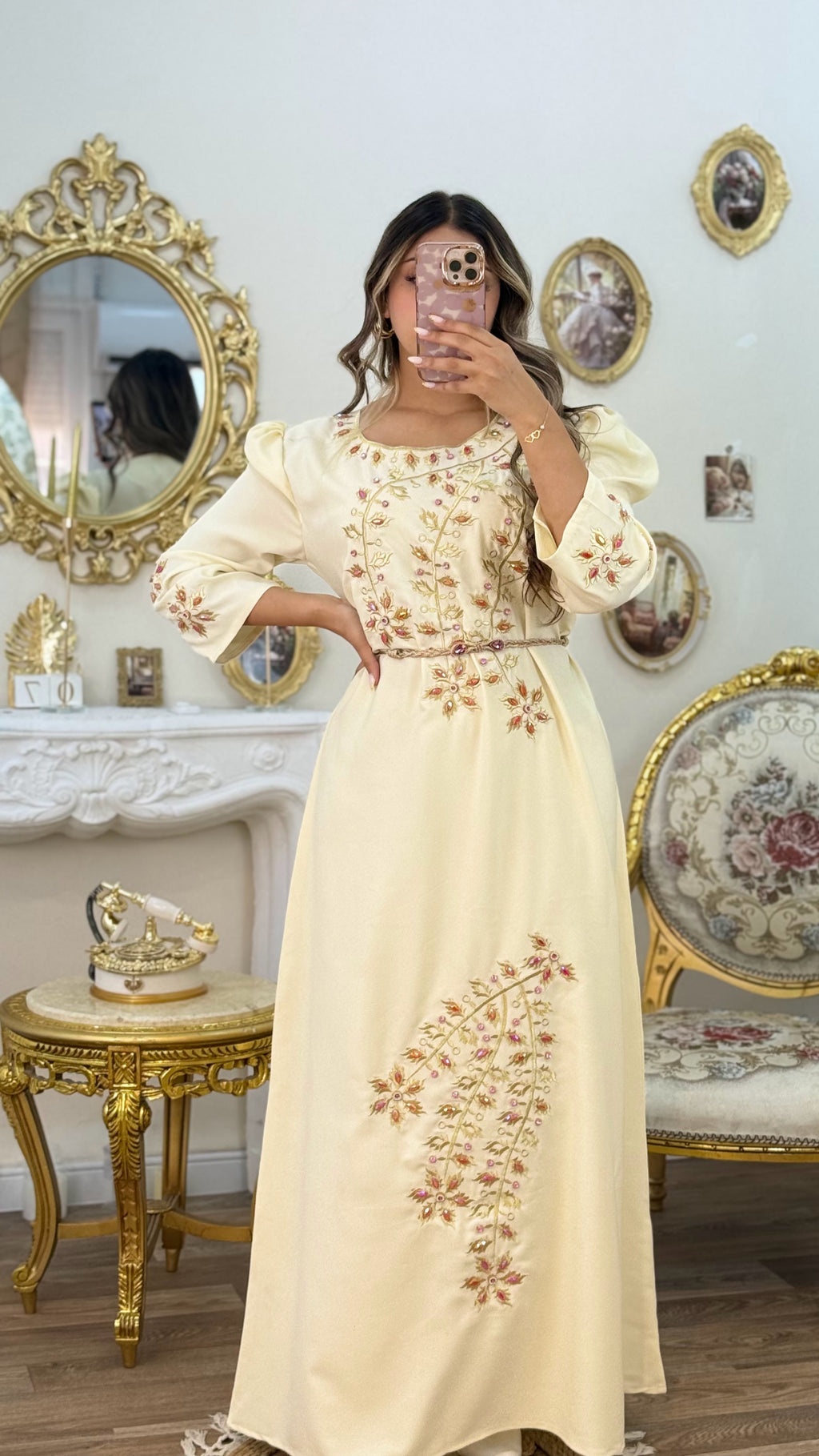 قندورة الريشة الصيفية